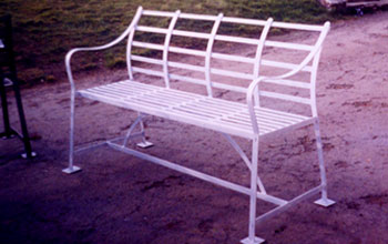 Straight-Back Treble Bench