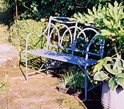 Horse-Shoe Double Bench